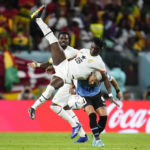AP PHOTOS: World Cup highlights from Day 13