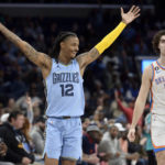 Morant's triple-double leads Grizzlies past Thunder 123-102