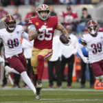 Purdy leads 49ers past Commanders 37-20 for 8th straight win
