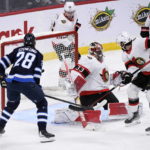 Connor's 3-point game leads Jets past Senators 5-1