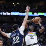 Williamson scores career-high 43, Pelicans top Timberwolves