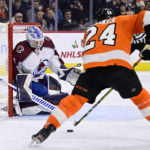 DeAngelo, Tippett help Flyers beat Avalanche 5-3