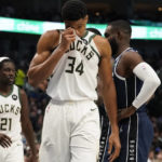 Bucks top Mavs, Doncic 106-105 after Antetokounmpo fouls out