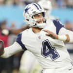 Prescott has 2 TD passes, Cowboys top banged-up Titans 27-13