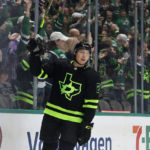 Olfosson's 1st NHL goal powers Stars to 5-2 win over Sharks