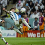 AP PHOTOS: World Cup highlights from Day 18