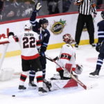 Connor's 3-point game leads Jets past Senators 5-1