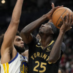 Poole scores career-high 43, Warriors win 1st without Curry