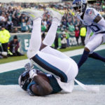 Hurts has 3 TD passes plus TD run, Eagles beat Titans 35-10