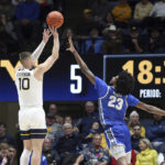 West Virginia honors Huggins with 96-78 win over Buffalo