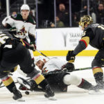Stone scores twice in 3rd, Golden Knights beat Coyotes 5-2