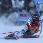 Kranjec leads 1st run in Alta Badia as Odermatt struggles