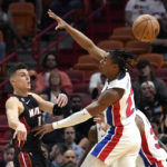 Pistons run away in 2nd half, embarrass Heat 116-96