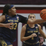 Miles scores 16, No. 5 Notre Dame beats No. 6 Virginia Tech