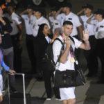 Huge crowds welcome Argentina team after World Cup victory