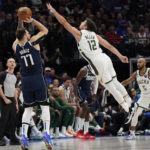 Bucks top Mavs, Doncic 106-105 after Antetokounmpo fouls out