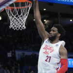Embiid has triple-double in 76ers' road victory over Thunder