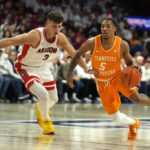 No. 9 Arizona outlasts No. 6 Tennessee in physical 75-70 win