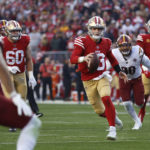 Purdy leads 49ers past Commanders 37-20 for 8th straight win