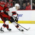 Red Wings score 3 goals early in 3rd to beat Senators 4-2