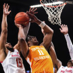 Zeigler, No. 7 Tennessee hold off No. 13 Maryland 56-53