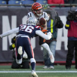 Bengals force late red zone turnover, hold off Pats 22-18