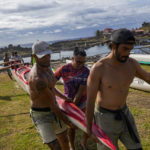 Polynesian pride: Three-day canoe voyage in mid-Pacific