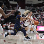 Jones' hot hand powers No. 2 Stanford past rival Cal 90-69