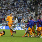 AP PHOTOS: World Cup highlights from Day 18