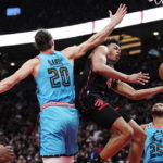 Trent scores 35 points, Raptors beat short-handed Suns