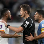 Uruguay beats Ghana 2-0 at World Cup but both teams out
