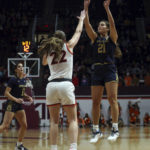 Miles scores 16, No. 5 Notre Dame beats No. 6 Virginia Tech