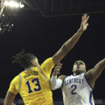 US college hoops game clashes with World Cup fever in London