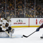 Bruins improve to record 14-0 at home, beat Avalanche 5-1