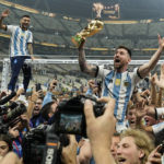 AP PHOTOS: World Cup highlights from Day 24