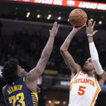 Hield makes 6 3-pointers as Pacers beat Hawks 129-114