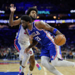 Embiid leads balanced attack, 76ers beat Pistons, 113-93