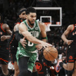 Tatum has 31, Celtics beat Raptors 116-110 for 7th win in 8