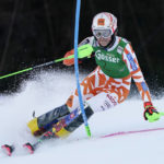 Chasing 80th win, Shiffrin holds big 1st-run lead in slalom