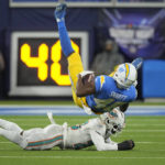 Herbert, short-handed defense lead Chargers past Fins 23-17