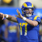 Mayfield, Akers lead Rams' 51-14 blowout of Wilson's Broncos