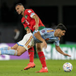AP PHOTOS: World Cup highlights from Day 17