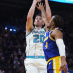 Klay Thompson's 29 points lead Warriors past Hornets 110-105