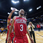McCollum makes 11 3s, scores 42, Pelicans beat 76ers 127-116