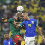 AP PHOTOS: World Cup highlights from Day 13