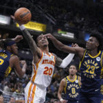 Hield makes 6 3-pointers as Pacers beat Hawks 129-114