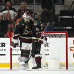 Carcone scores in debut, Coyotes end Avs' 4-game win streak