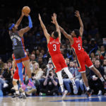Murphy scores 23, Pelicans beat Thunder in OT without Zion