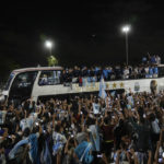Huge crowds welcome Argentina team after World Cup victory
