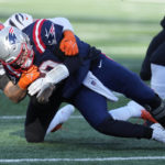 Bengals force late red zone turnover, hold off Pats 22-18
